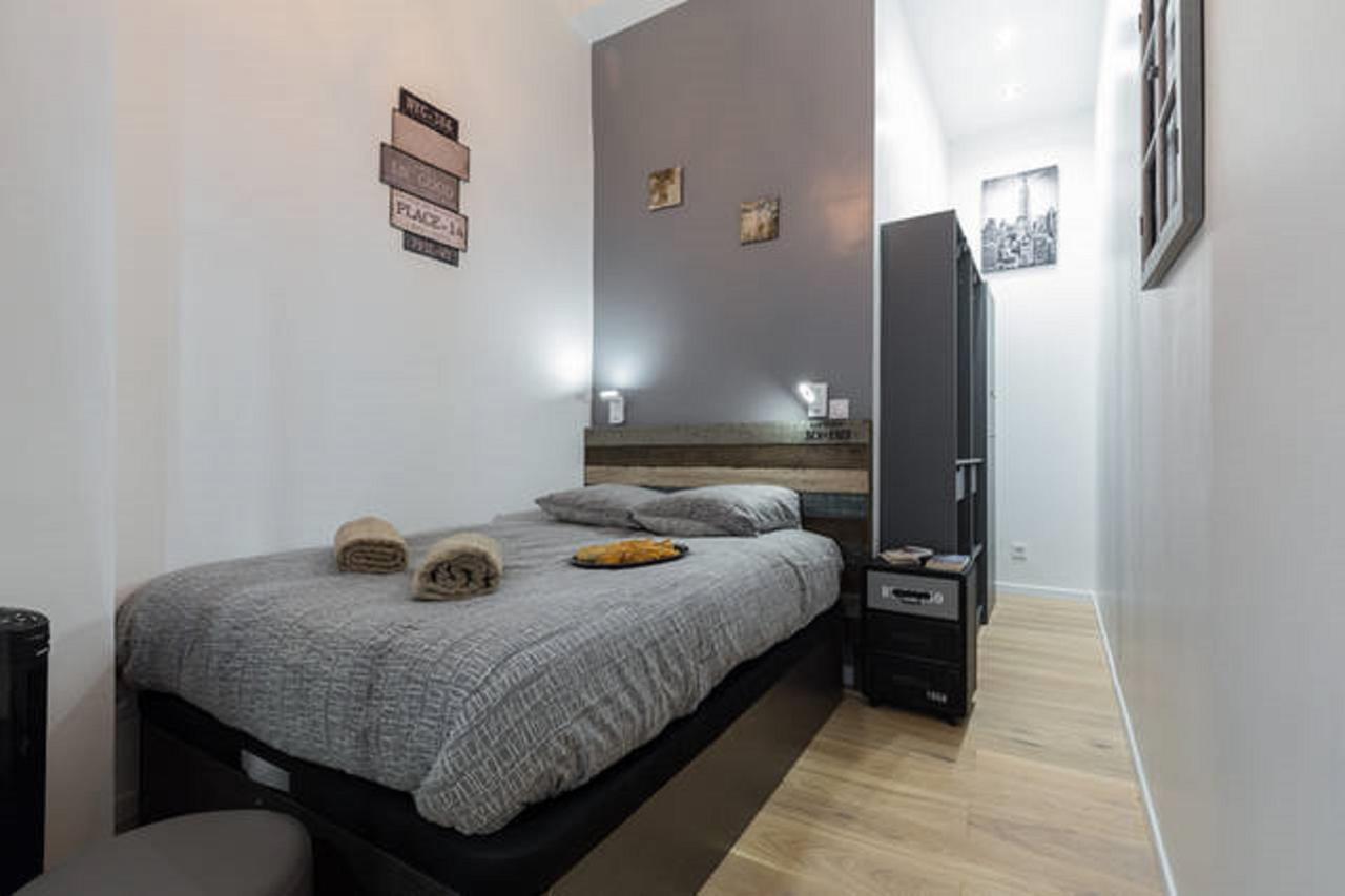Angle Droit- Loft Charmant Et Atypique, Climatisation, Vieux-尼斯 外观 照片